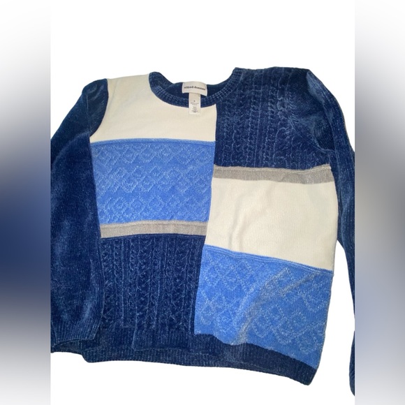 Women’s Alfred dunner size XL super soft I got the blues sweater pull over NWT’s - Picture 1 of 11